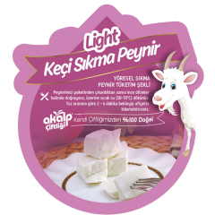 Yarım Yağlı Keçi Sıkma Peyniri 500 Gr