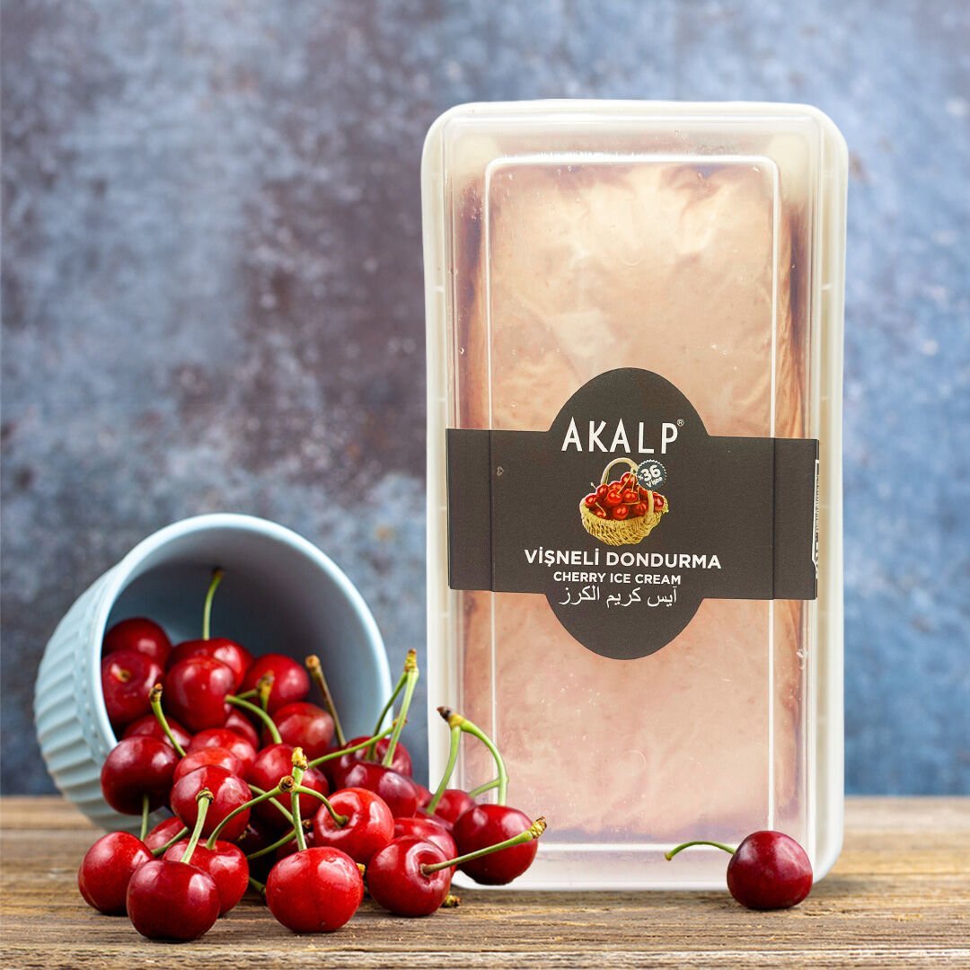 Vişneli Dondurma 500 Gr