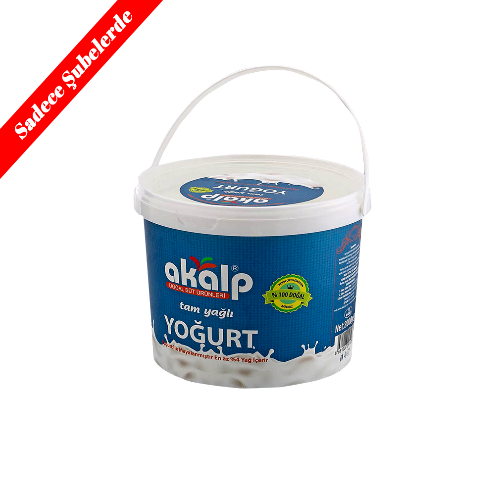 Tam Yağlı Yoğurt