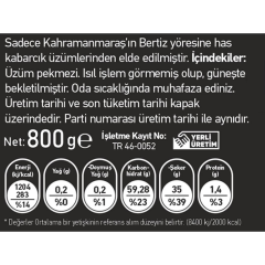 Bertiz Gün Pekmezi 800 Gr