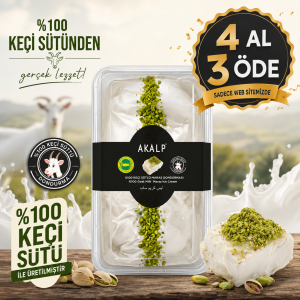 %100 Keçi Sütlü Dondurma