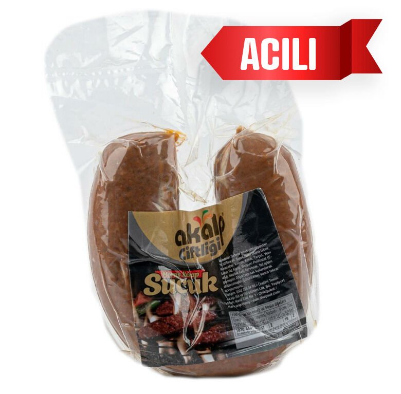 Acılı Kasap Et Sucuğu